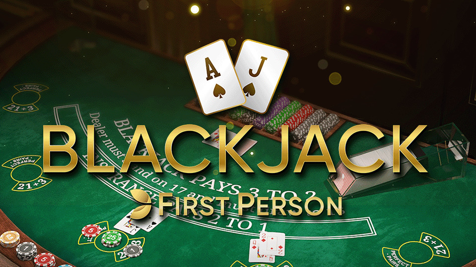 First Person Blackjack logo