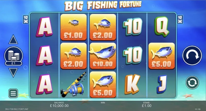Simboli della slot machine Big Fishing