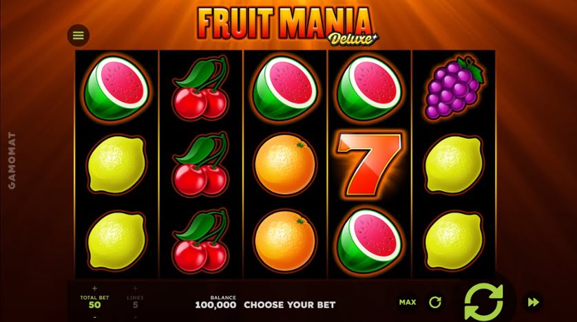 Gameplay Fruit Mania Deluxe