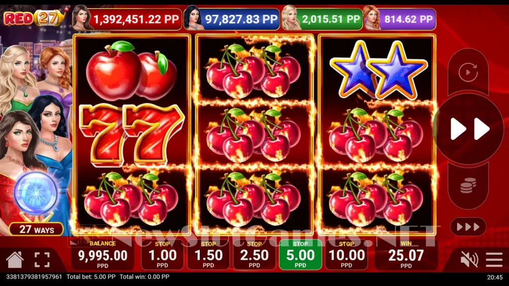 Classic slot gameplay