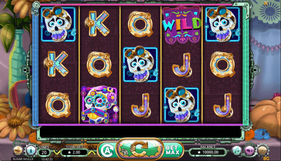 Gioco slot Sugar Skulls