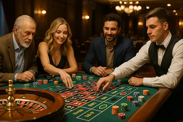 Roulette and blackjack conduct