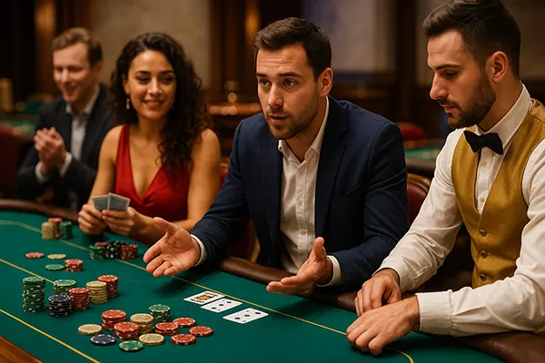 Roulette and blackjack conduct