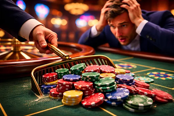 Mesa de ruleta verde